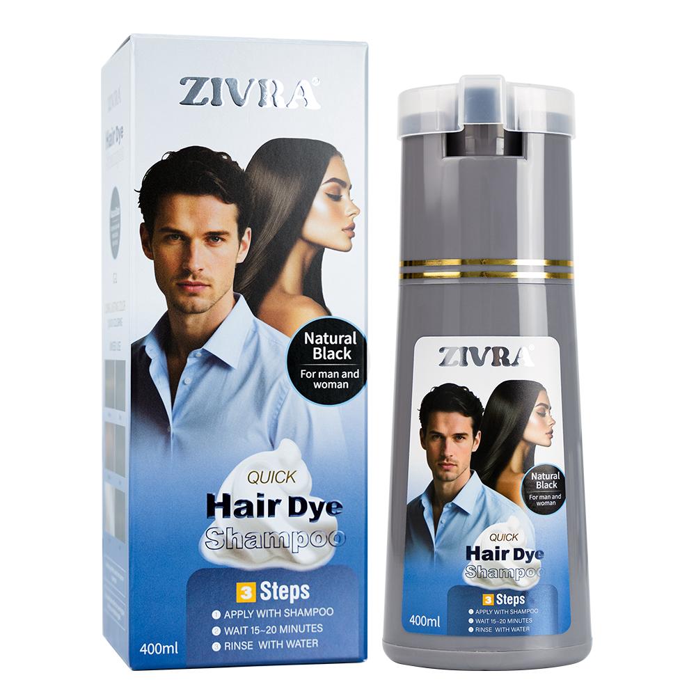 ZIVRA Hair Dye Shampoo – Quick, Easy & Lasting Colour
