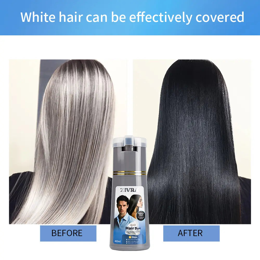 Bundle Offer - ZIVRA Hair Dye Shampoo – Quick, Easy & Lasting Colour