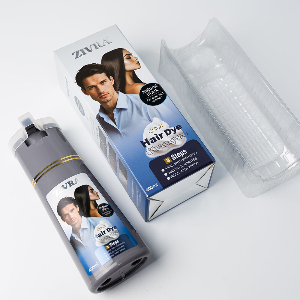 Bundle Offer - ZIVRA Hair Dye Shampoo – Quick, Easy & Lasting Colour