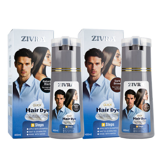 Bundle Offer - ZIVRA Hair Dye Shampoo – Quick, Easy & Lasting Colour