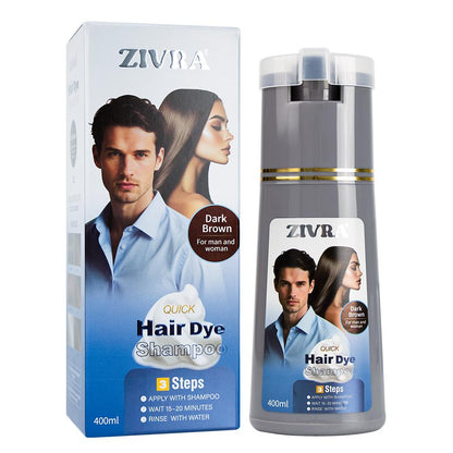 ZIVRA Hair Dye Shampoo – Quick, Easy & Lasting Colour