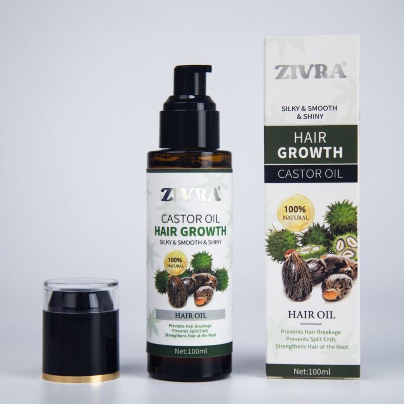 Castor Oil Hair Growth 100ml | Buy Zivra Now